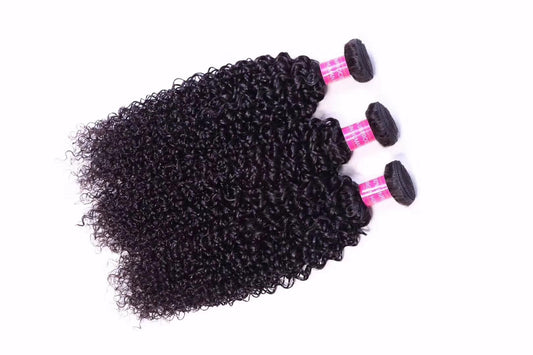 Cheveux vierges bruts Jerry Curl 12"-30"