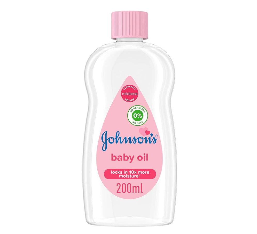 Huile hydratante pour bébé Johnson's 200 ml