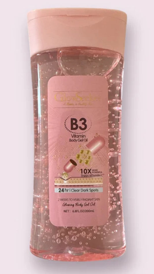 Vitamin B3 Body Gel Oil 200ml – GLOWSEEKER