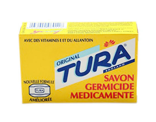 Savon médicamenteux germicide Tura 120 g
