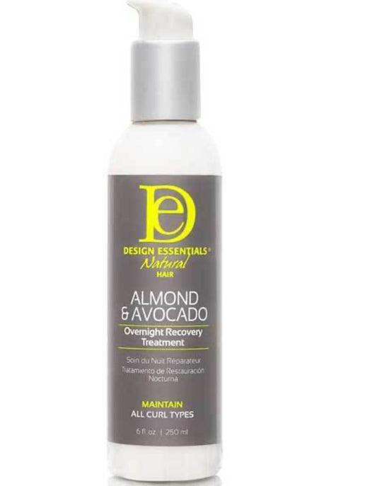 Soin de nuit Design Essentials à l'amande et à l'avocat