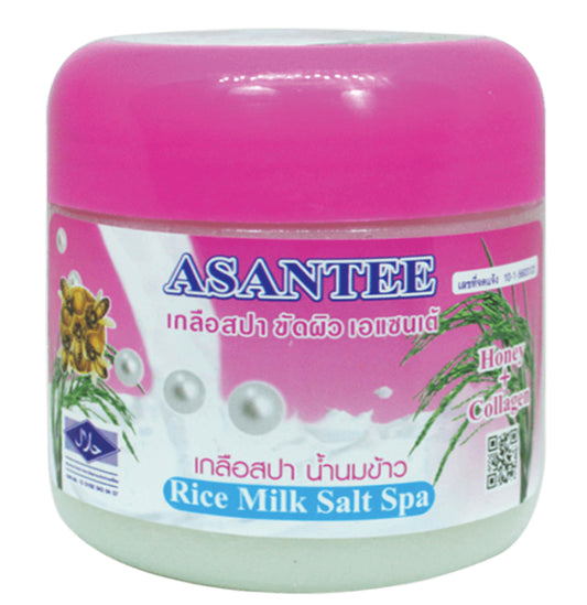 GOMMAGE AU SEL ASANTEE SPA MÉLANGÉ AU LAIT DE RIZ