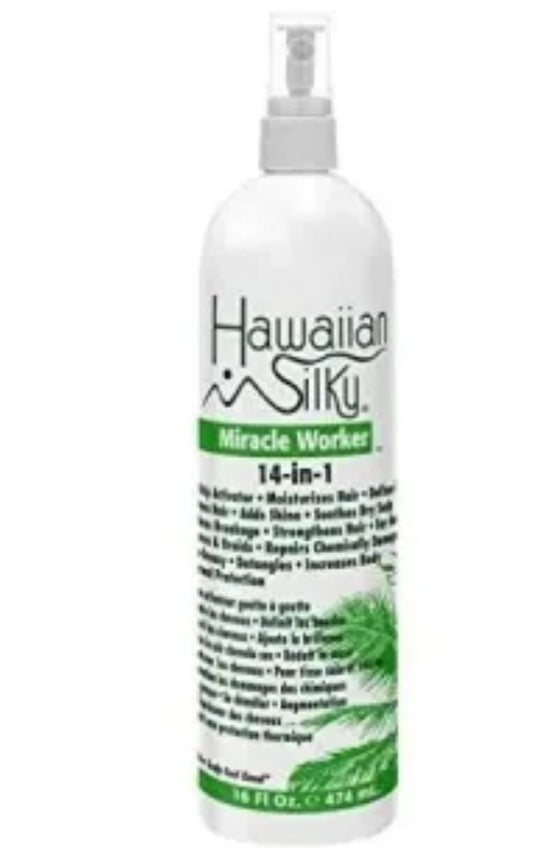 Soin capillaire Hawaiian Silky Miracle Worker 14 en 1 - 473 ml
