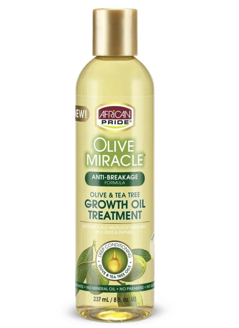 Huile de croissance capillaire African Pride,