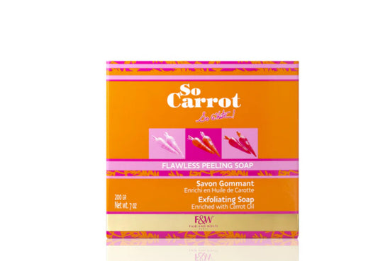 Fair & White So Carrot Exfoliating Soap 200g