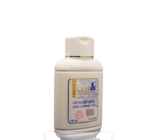 FAIR & WHITE LAIT ÉCLAIRCISSANT LAIT DÉMAQUILLANT CORPS 485 ML