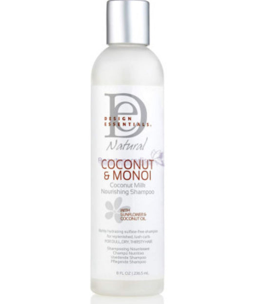 Shampoing nourrissant naturel à la noix de coco et au monoï Design Essentials