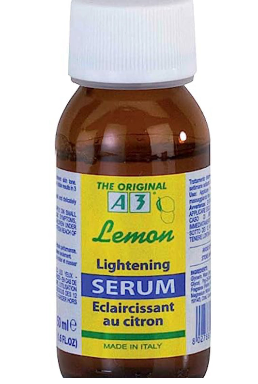A3 - Sérum éclaircissant au citron - 30 ml