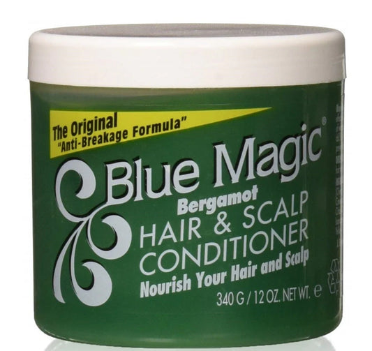 Après-shampoing cheveux et cuir chevelu à la bergamote Blue Magic