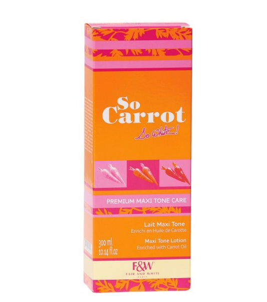 So Carrot F&W Maxi Tone Lotion 300 ml.