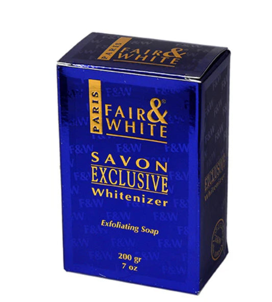 Savon exfoliant blanchissant exclusif Fair & White 200 g