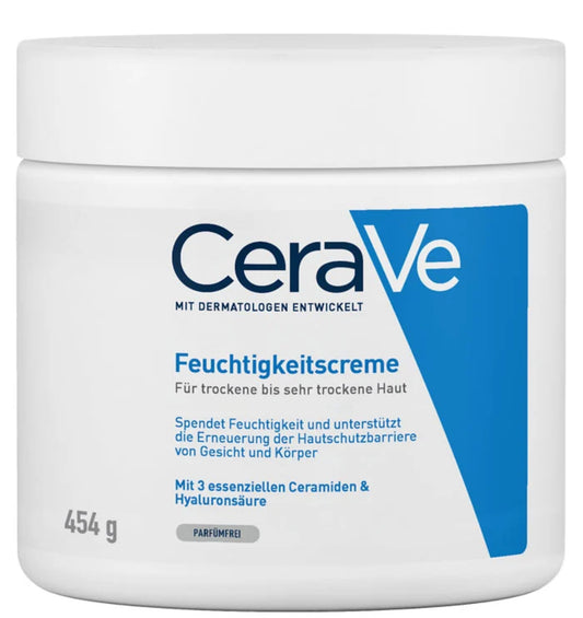 CeraVe Moisturizing Cream
FOR DRY TO VERY DRY SKIN 454g