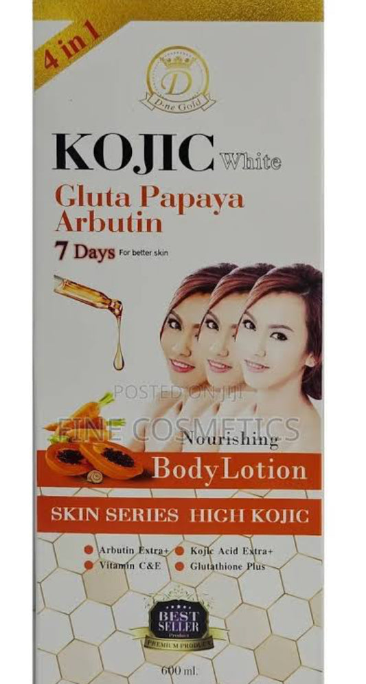 KOJIC WHITE Gluta Papaya Arbutin 600ml.