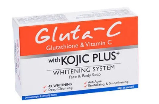 Savon blanchissant Gluta C Kojic Plus+