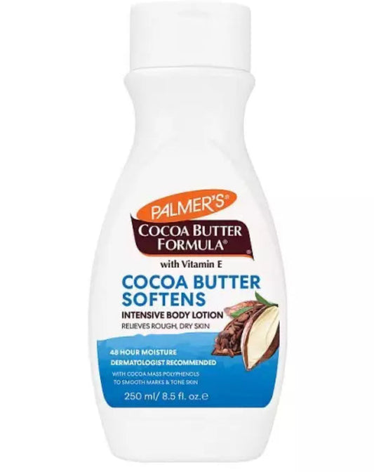 BEURRE DE CACAO À LA VITAMINE E ADOUCIT LA LAIT ET LA CRÈME CORPORELLES INTENSIVES