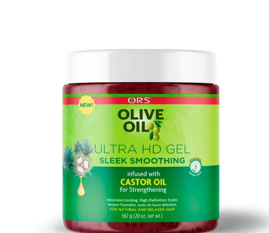 Gel lissant ultra HD à l'huile d'olive ORS pour tous les cheveux