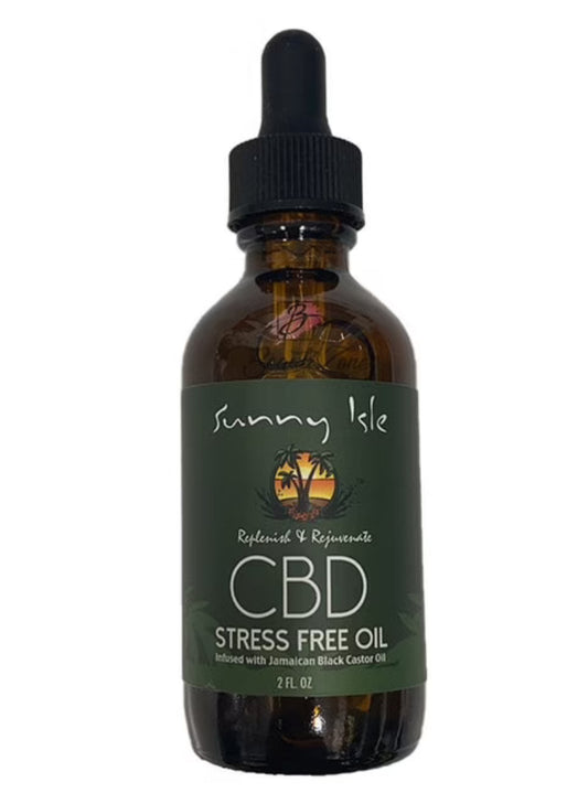 Huile anti-stress CBD Sunny Isle 59 ml
