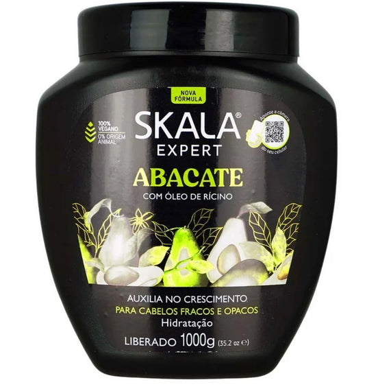 Crème de soin capillaire à l'avocat Skala Expert - 1 litre