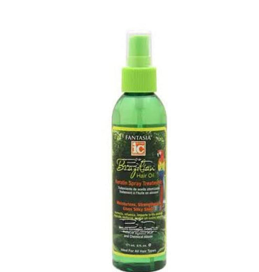 Spray d'huile capillaire brésilien,