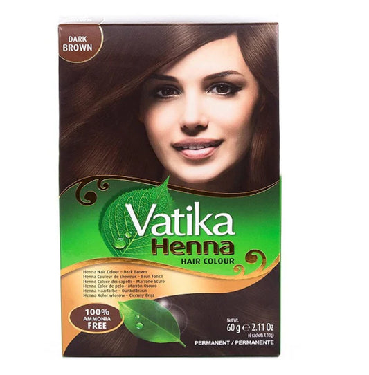 Coloration capillaire au henné Vatika