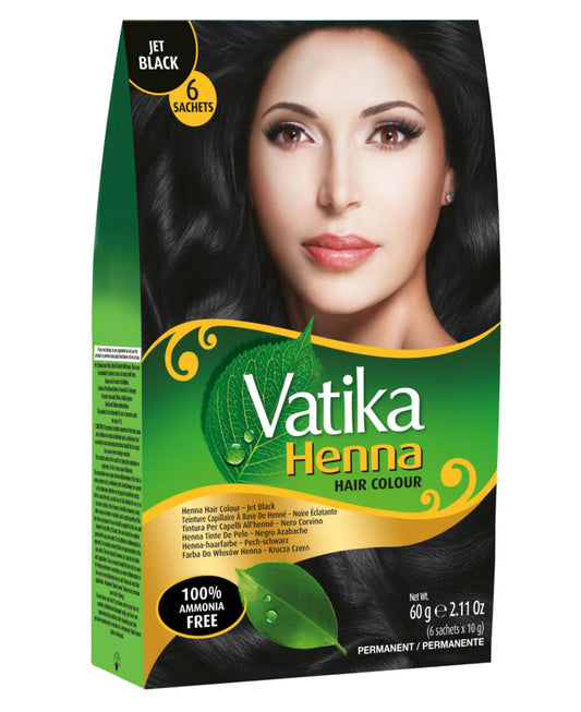 Coloration capillaire au henné Vatika