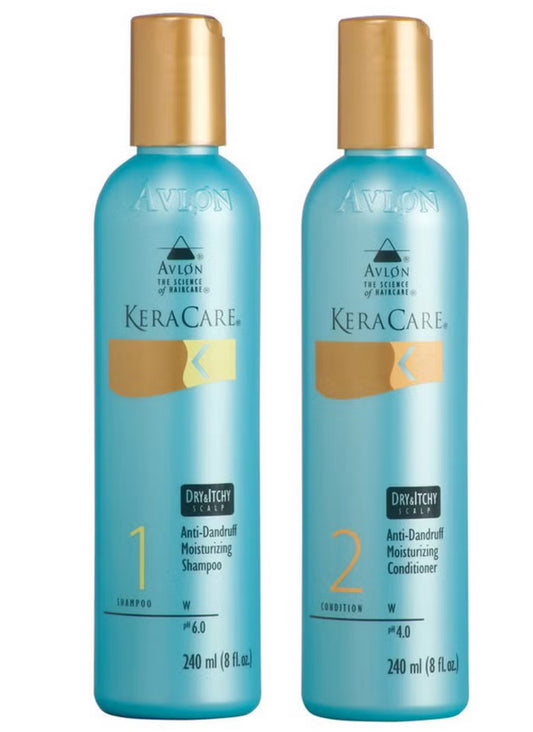 KeraCare Dry and Itchy Duo Shampoo and Conditioner Dry and Irritated Scalp