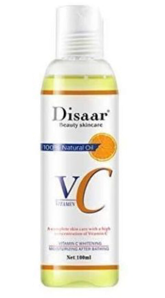 Huile blanchissante et hydratante à la vitamine C 100 % naturelle Disaar