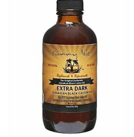 Huile de ricin noire jamaïcaine extra foncée Sunny Isle