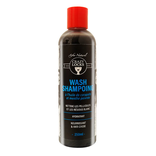 CRAZY LOCKS - Shampoing noir WASH