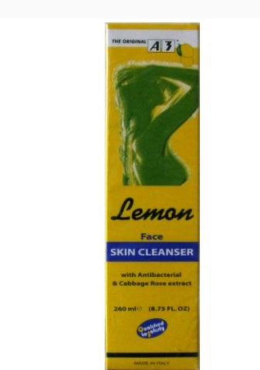 A3 Cosmetic Lemon Face skin cleanser Dermopurifying