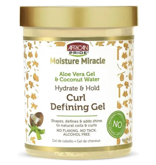 Gel définissant les boucles