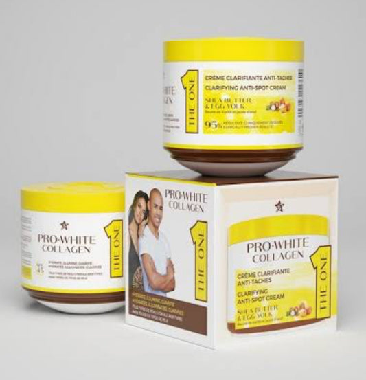 The One Pro White Collagen creme clarifiante anti-taches