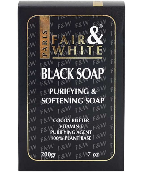 FAIR & WHITE BLACK SOAP