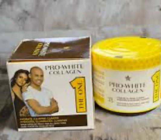 The One Pro White Collagen Shea Butter Egg Yolk