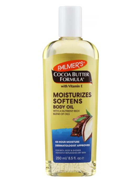 MOISTURIZES SOFTENS BODY OIL 250ML