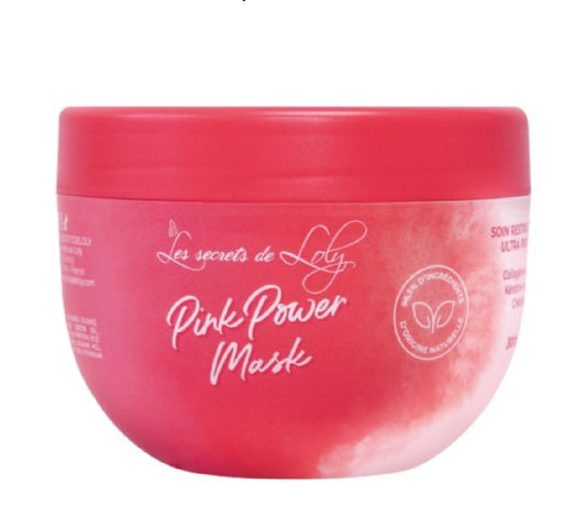 Masque de puissance rose