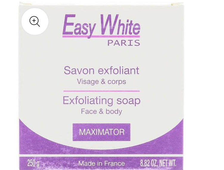 Easywhite Paris savon exfoliant visage et corps