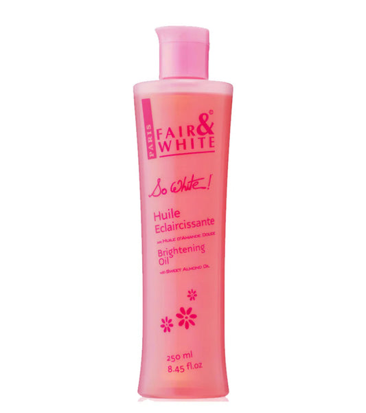 Fair and White So White Brightening Body Oil With Vitamin E 250ml